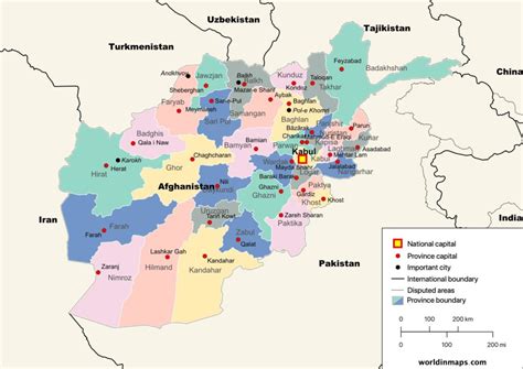 Comparison of MAP with other project management methodologies Afghanistan In The World Map