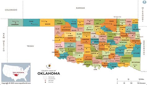 Comparison of MAP with other project management methodologies County Map Of Oklahoma With Cities