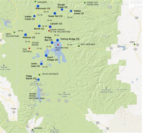 Comparison of MAP with other project management methodologies Map Of Campgrounds In Yellowstone