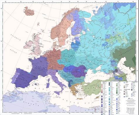 Comparison of MAP with other project management methodologies Map Of Languages In Europe