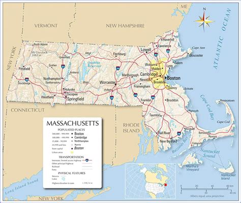 Comparison of MAP with other project management methodologies: Map of Massachusetts with cities and towns