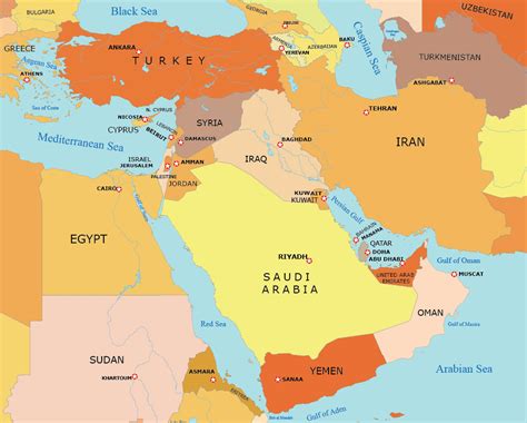 Comparison of MAP with other project management methodologies Map Of Middle Eastern Countries