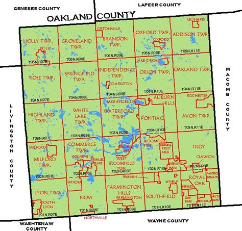 Comparison of MAP with other project management methodologies Map Of Oakland County Michigan