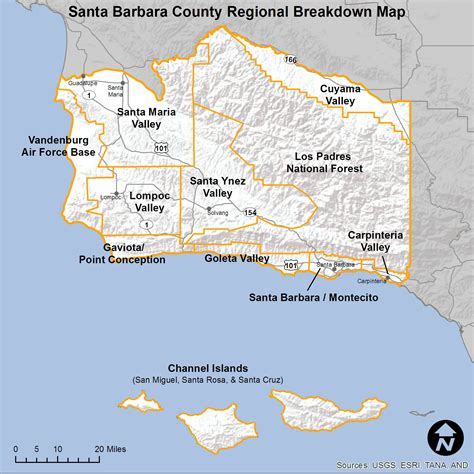 Comparison of MAP with Other Project Management Methodologies Map of Santa Barbara County
