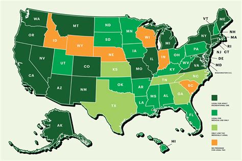 Comparison of MAP with other project management methodologies Map Of States With Legal Weed