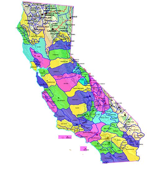 Comparison of MAP with other project management methodologies Mountain Ranges Of California Map