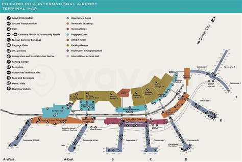 Comparison of MAP with other project management methodologies Philadelphia Airport Terminal A Map
