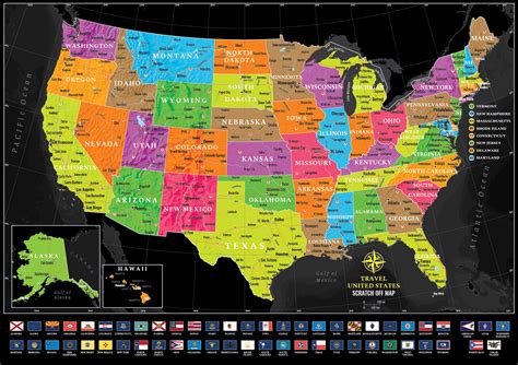 Comparison of MAP with other project management methodologies Scratch Off United States Map