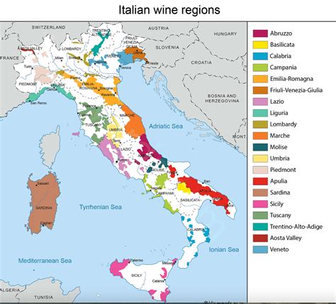 Comparison of MAP with other project management methodologies Wine Regions In Italy Map