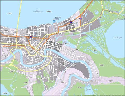 Comparison of MAP with Other Project Management Methodologies Zip Code Map For New Orleans