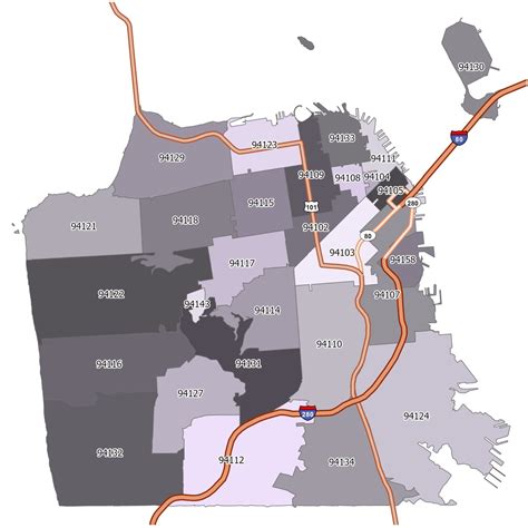 Comparison of MAP with other project management methodologies Zip Code Map San Francisco