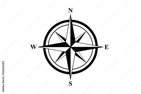 Download Compass, Compass Rose Silhouette Images