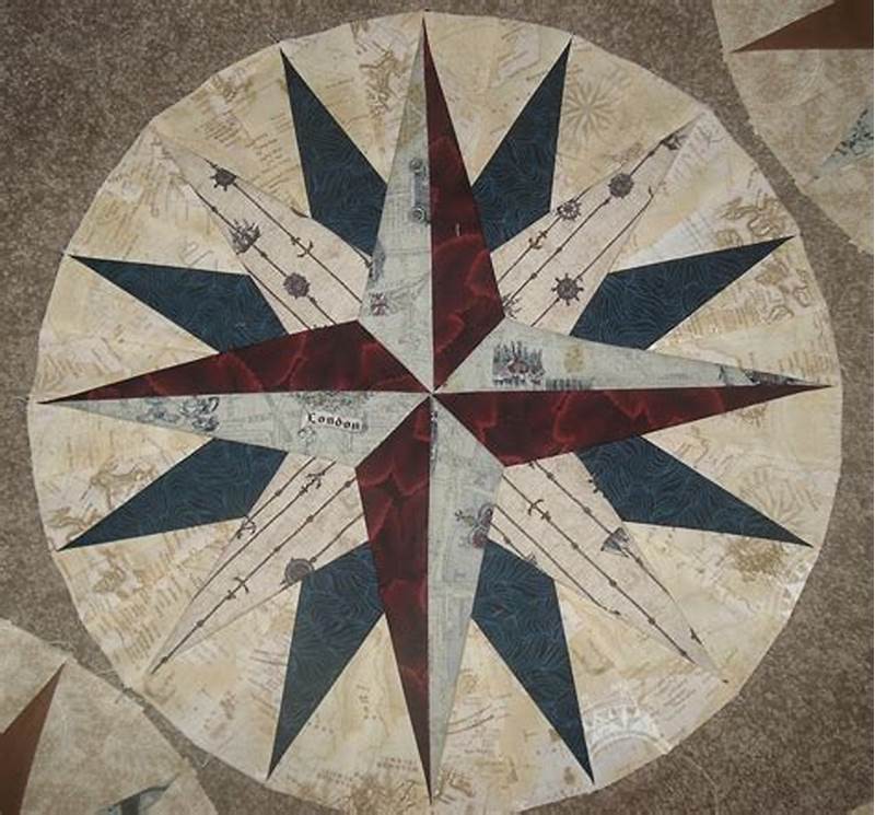 Compass Quilt Pattern