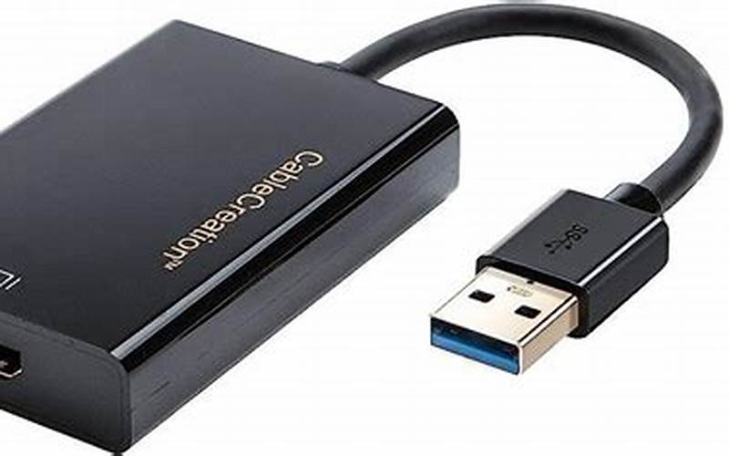 Compatibility Of Usb 3.0 To Hdmi Adapter