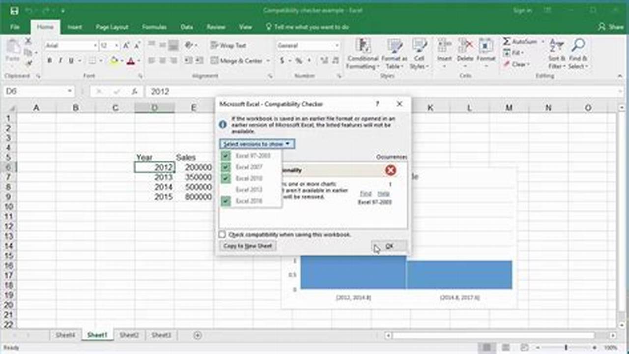 Compatibility, Excel Templates