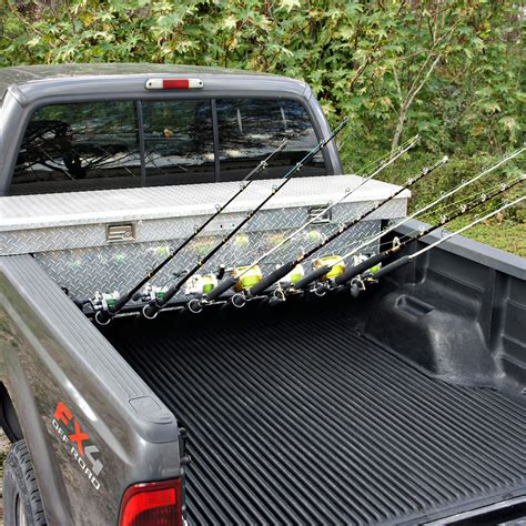 Compatibility fishing rod holders for trucks