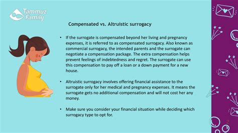 Compensatory vs. Altruistic Surrogacy