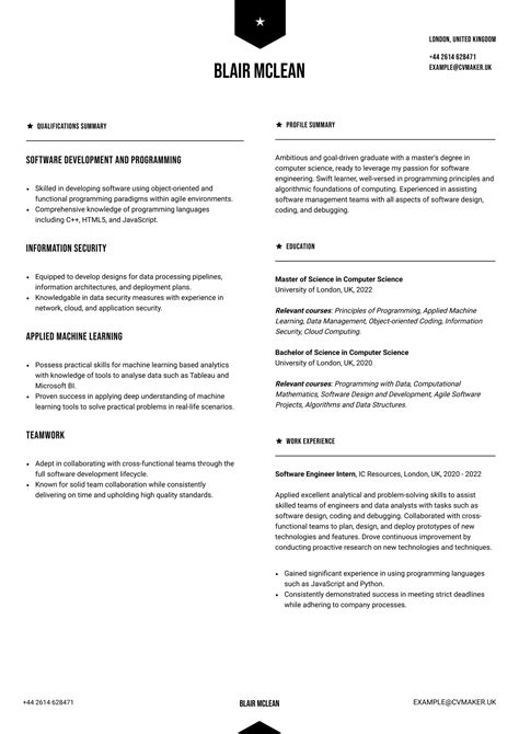 Competency Based Cv Template