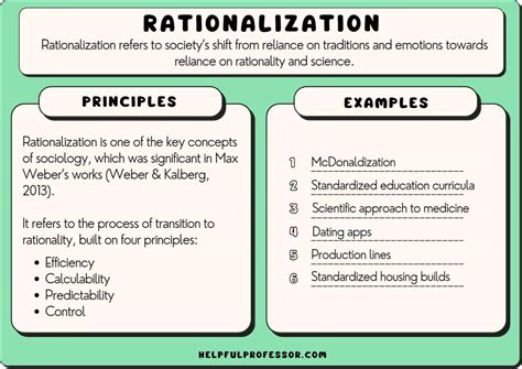 Competition vs. Rationalization