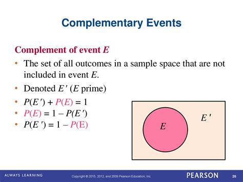 Probability By Complement Brilliant Math & Science Wiki