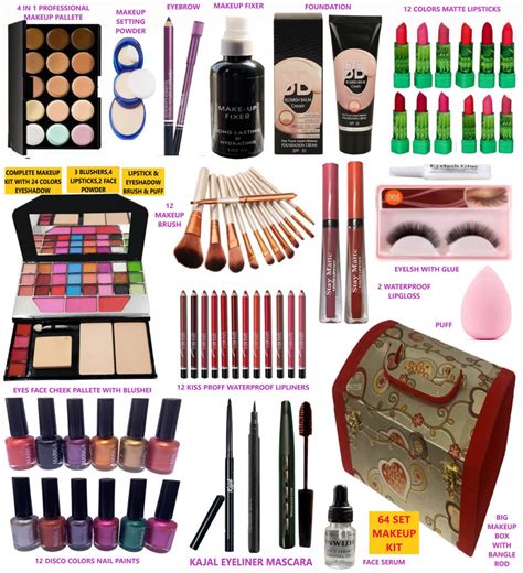 Complete Bridal Makeup Kit Box