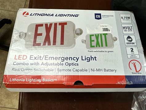 Complete Lithonia Exit Emergency Light Catalog