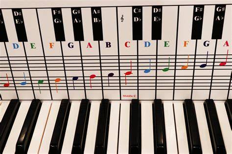 Complete Piano Notes Chart