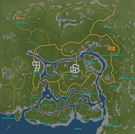 unturned russia loot locations (crappy but accurate) unturned