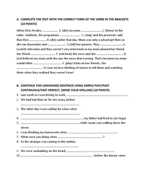 Complete The Text With The Correct Form Of The Words
