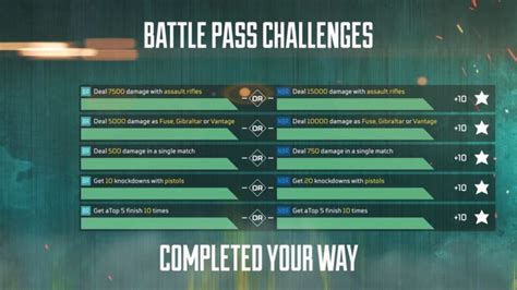 Complete the Battle Pass Challenges