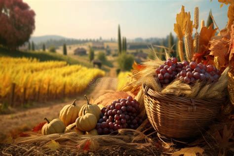 Complex Autumn Harvest Scenes