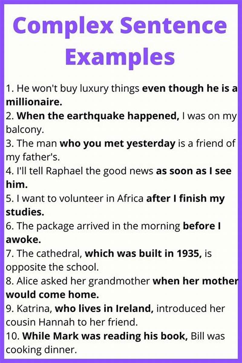 Complex Form Examples