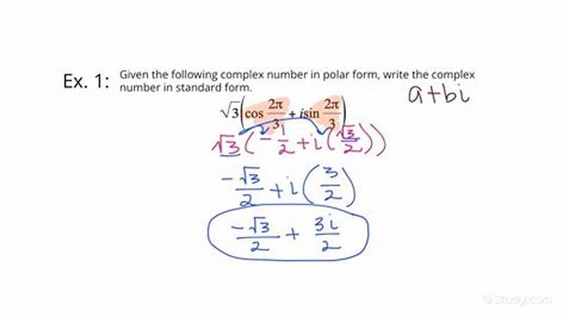 Complex Numbers Rectangular Form