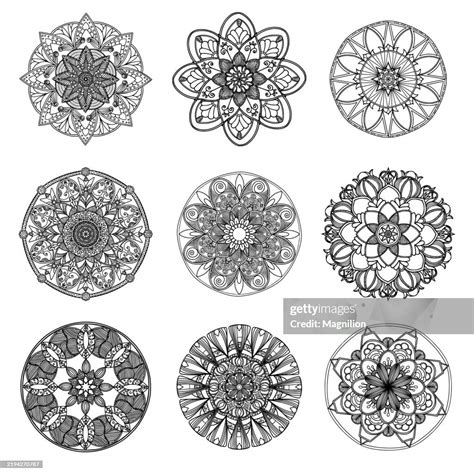 Complex Patterns and Mandalas