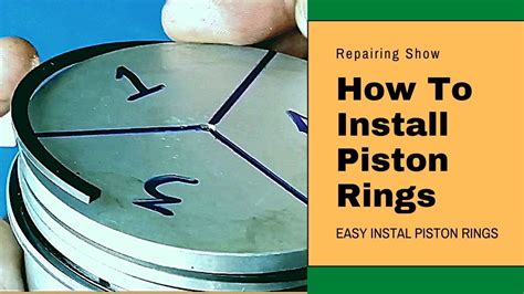 Complex Process of Installing Piston Rings