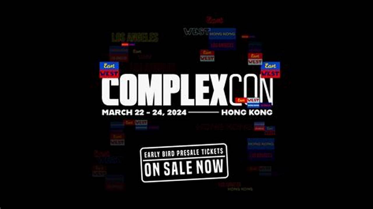 Complexcon 2024 Promo Code