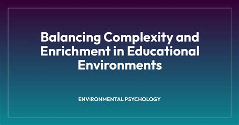 Complexity of the Educational Enterprise