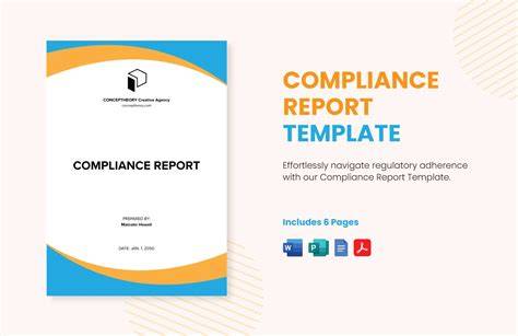 Compliance Report Templates | 14+ Free Printable Word & PDF Formats