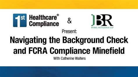 Compliance minefield