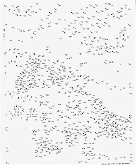 Complicated Dot To Dot Printables