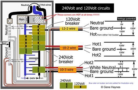 Components Selection 240V AC Schematic Wiring