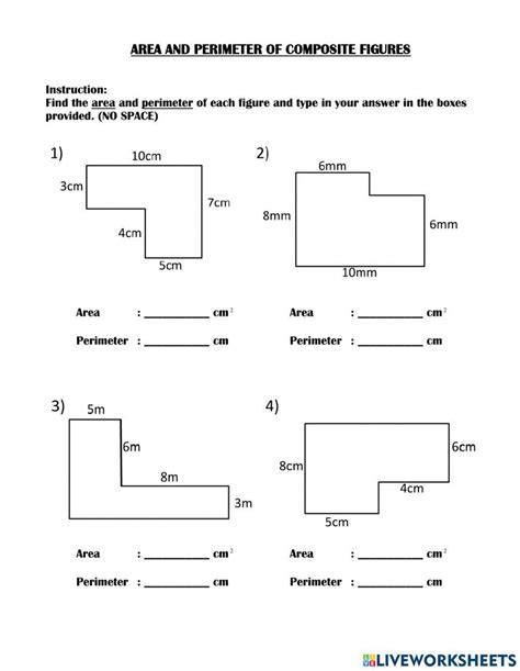 Composite Shapes Worksheet – Free Printable Practice Sheets Pdf - Great ...