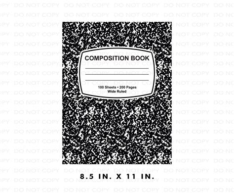 Unleash Your Creativity with Compositional Brilliance: The Ultimate Composition Notebook SVG Collection