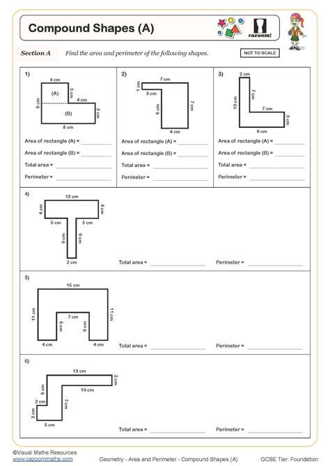 Compound Shapes Worksheet – Free Printable Practice Sheets Pdf - DID ...