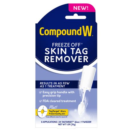 Say Goodbye to Skin Tags Forever with Compound W Freeze Off!