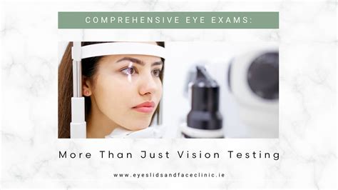 Comprehensive Eye Exams More Than Just Checking Vision