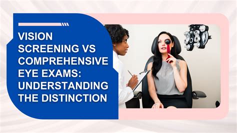 Comprehensive Eye Exams and Screenings