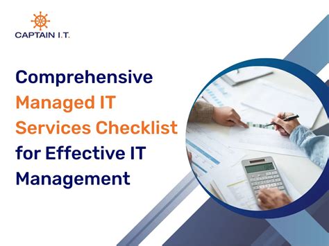Comprehensive Services Checklist