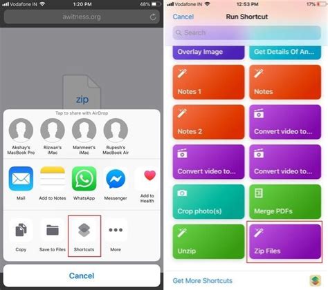 Compress and Extract Archive Files on iPhone and iPad