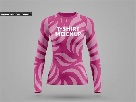 Compression T-Shirt Mockup – Front View